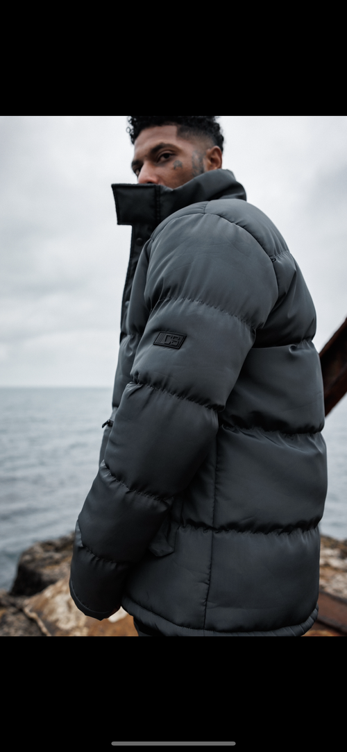 KOLD BREEZE Puffer Jacket - Shadow Grey